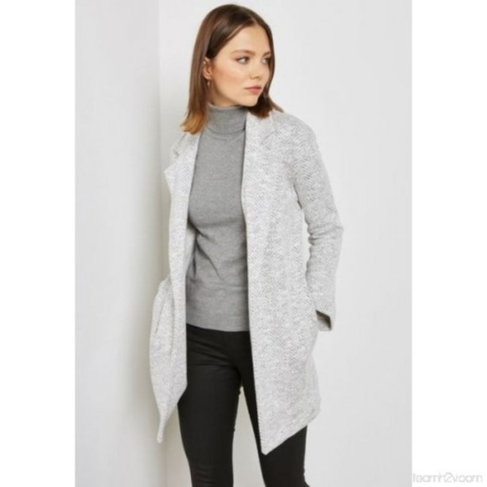TopShop Textured Jersey Coat NWOT